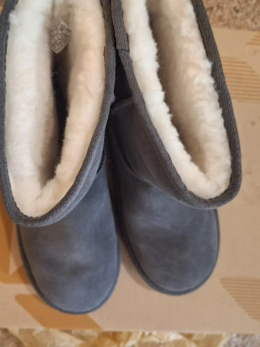 Suede,  Sherpa lined,  Koolaburra by Ugg,  Short Boots